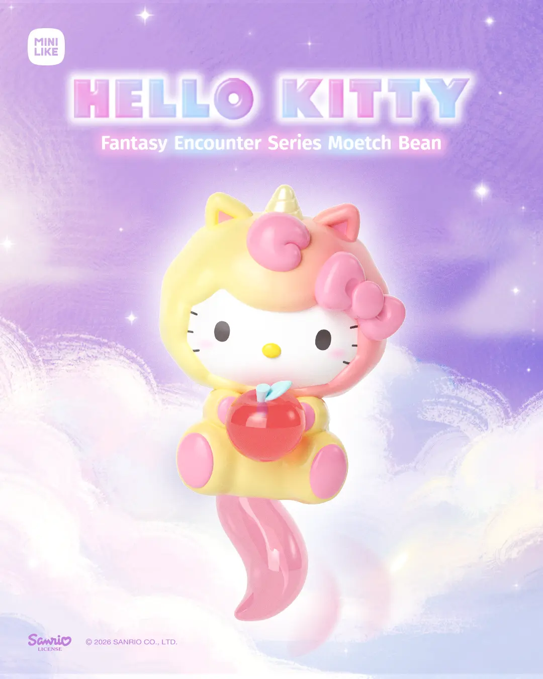 Hello Kitty x MINILIKE Fantasy Encounter Series Moetch Bean blindbox