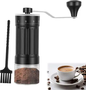 Manual Coffee Grinder with Conical Burr, 40 Adjustable Settings, 30g Capacity