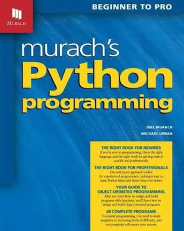 USED Book - Murach's Python Programming by Murach, Joel (Paperback) - english