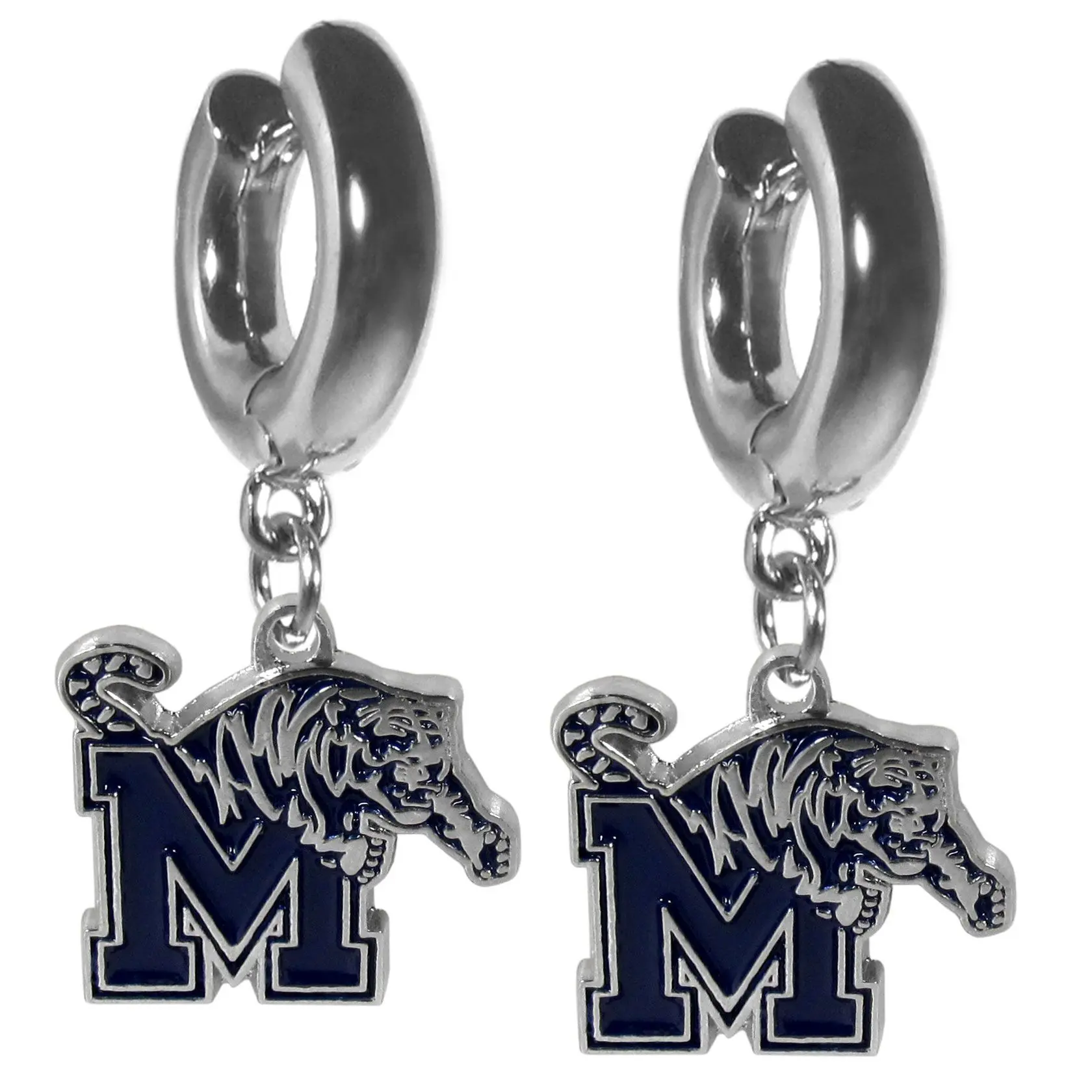 Siskiyou Sports College Huggie Hoop Earrings