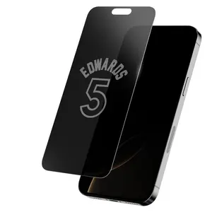 Anthony Edwards Tempered Shockproof Privacy Screen Protector - Personalized Cellphone Accessory with Easy Installation for Electronic Devices