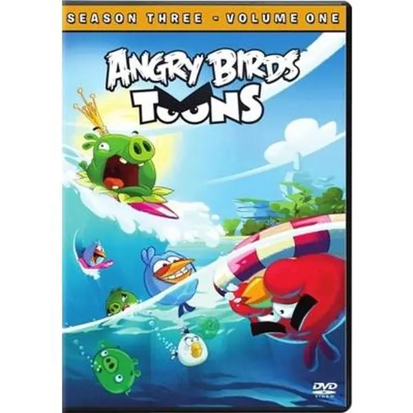 Used Book - Angry Birds Toons: Season 3, Volume 1 (DVD Video) - English Language Literature Book