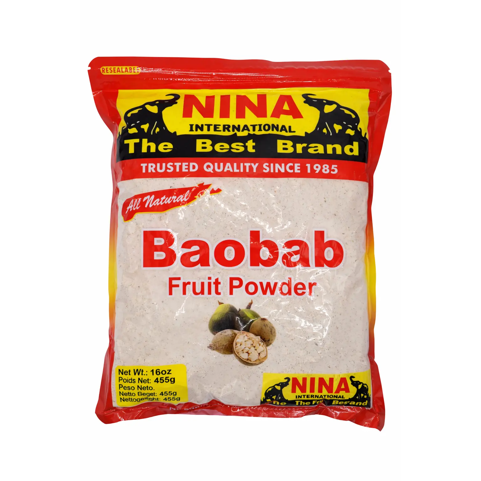 Baobab Fruit Powder, 16oz
