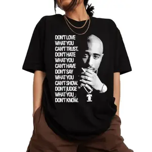 Vintage 2Pac Prayer Graphic Tee, Tupac Shakur Shirt, 90s Merch, Fashion Cotton, Full Colors, Full Sizes, For Men, For Women