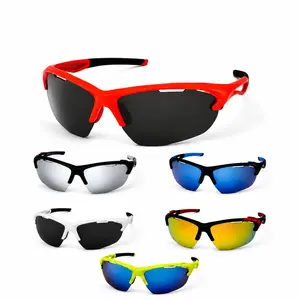 6-Pack Unisex Rectangle Sunglasses, Sportive Stylish Eyewear with UV400 Protection for Driving, Beach Vacations and Outdoor Activities, Sportive Sunglasses, Glasses