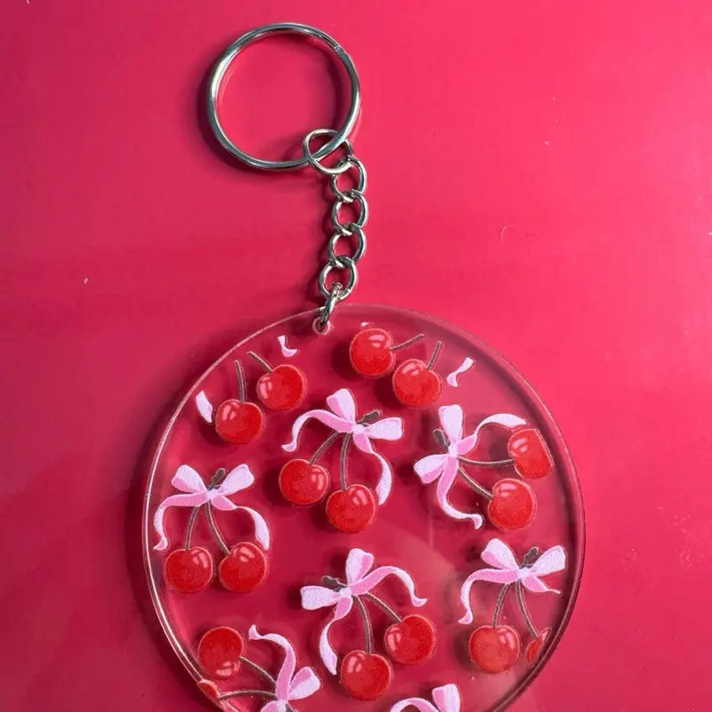 Acrylic Key Chains - Stylish Durable Personalized Keychains with Premium Clear or Colored Acrylic Glossy Sturdy Finish Customizable with Names Initials Photos Logos or Themed Designs Ideal for Everyday Use