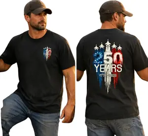 Fighter Jets 250 Years Shirt , Trendy Men's Patriotic Tshirt