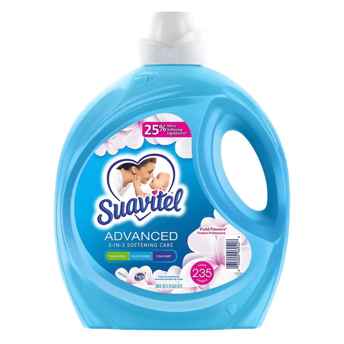 Suavitel Field Flowers Advanced Liquid Fabric Softener, 160 oz. Suavitel Field Flowers Advanced Liquid Fabric Softener, 160 oz.