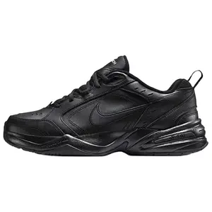 Nike Air Monarch 4 Retro Casual Low-Top Dad Shoes for Men in Black Verifiable, with credentials and supporting global authentication
