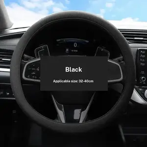 Silicone Car Automotive Steering Wheel Cover Protector Elastic Protetive Cover Multi Color Auto interior Silica Gel Decoration Covers For Men Women