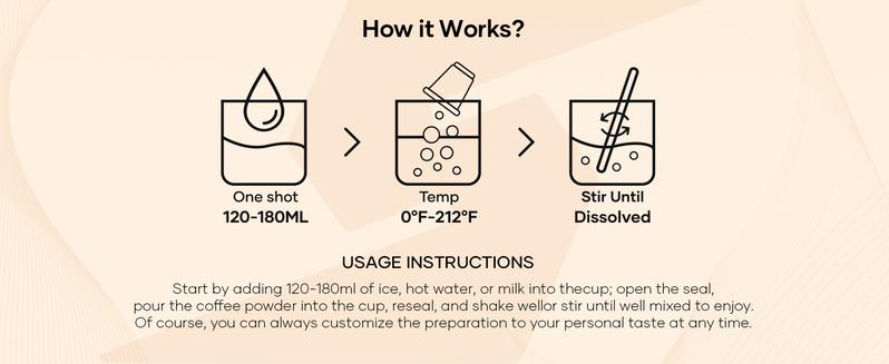 Quickshot 100% Arabica Cold Brew - 9 Flavorful Espresso Caps! Single-Origin & Freeze-Dried for Maximum Freshness Quickshot 100% Arabica Cold Brew - 9 Flavorful Espresso Caps! Single-Origin & Freeze-Dried for Maximum Freshness