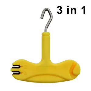 Carp Carp Fishing Bottom Up Three-In-One Tool, Puller Line Stripper, Essential Fishing Gear Accessory, Durable and Efficient Design