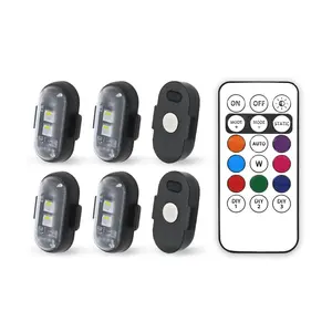 Magnetic Car LED Light, Rechargeable Wireless Car LED Light with Remote Control, Multipurpose Car Warning Light, Car Accessories for Car, Motorcycle