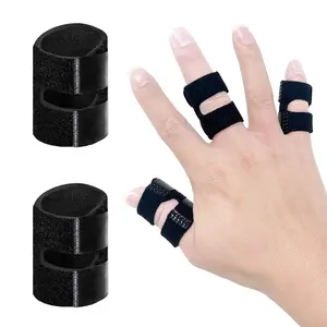 Thumb Finger Splints (2Pcs), Trigger Thumb Splint Finger Brace for Mallet Finger, Broken Finger, Straightening, Arthritis, Injury, Finger Stabilizer Support for Thumb/Middle/Ring/Index/Pinky Finger Healthcare Tool