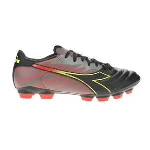 diadora Mens Brasil Elite Veloce R Lpu Soccer Cleats  - Black, Red