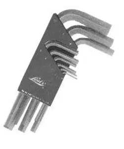Lisle LIS42300 9 Piece Metric Hex Key Set