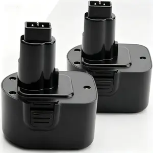 2-Pack 3500mAh Replacement Battery Compatible with 12V Cordless Power Tools, High Capacity Long-Lasting Rechargeable Battery, Fits DC9071 DW9071 DW9072 DE9037 DE9071 DE9072 DE9074 DE9075 DE9501 Models