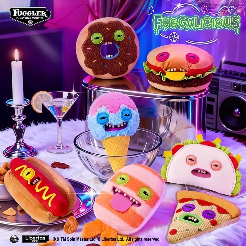 Fuggler Official Authentic Teeth Monster Muncher Mystery Box Plush Toy - Ugly-Cute, Quirky Collectible Fuggler Figure, Fugglers