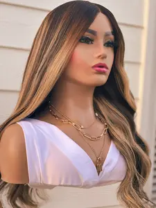 Piano/Blonde Loose Wavy Luxury Wig – 24” | 2x6 HD Closure | Raw Vietnamese Hair| Glue less Wig |
