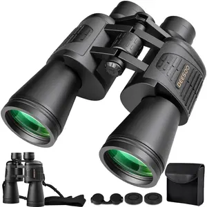 20x52 High Powered Binoculars for Adults, HD Large View FMC BAK4 Waterproof Outdoor Binoculars for Bird Watching Hunting Travel Cruise Sports