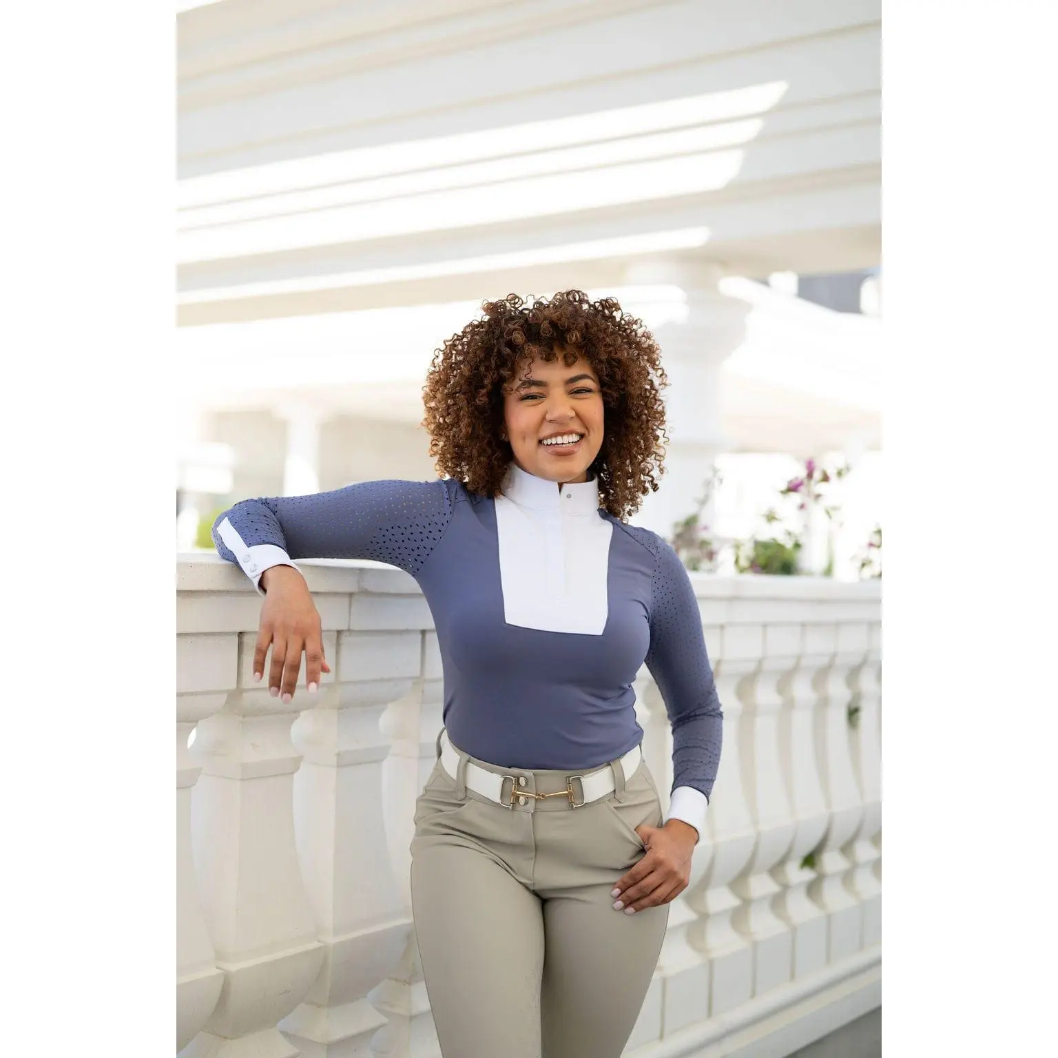 Amelia Show Shirt | Purple