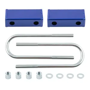 3 inch Leaf Spring Lowering Kits W/ U-Bolts compatible for Chevy C10 compatible for GMC C15 Truck 1960-1972