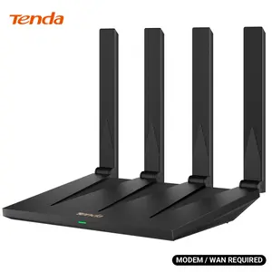 Tenda AX3000 WiFi 6 Router, Dual-Band Gigabit Wireless Router Internet for Home, VPN & IoT Network, EasyMesh Compatible, OFDMA, MU-MIMO, NFC Tap-to-Connect (RX12 Pro),  reliable internet fast gaming router