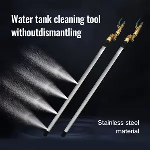 Van Tank Cleaning Tool Water Car Radiator Condenser Truck Durable Non-Removal Kit Stainless Steel Material Easy Use