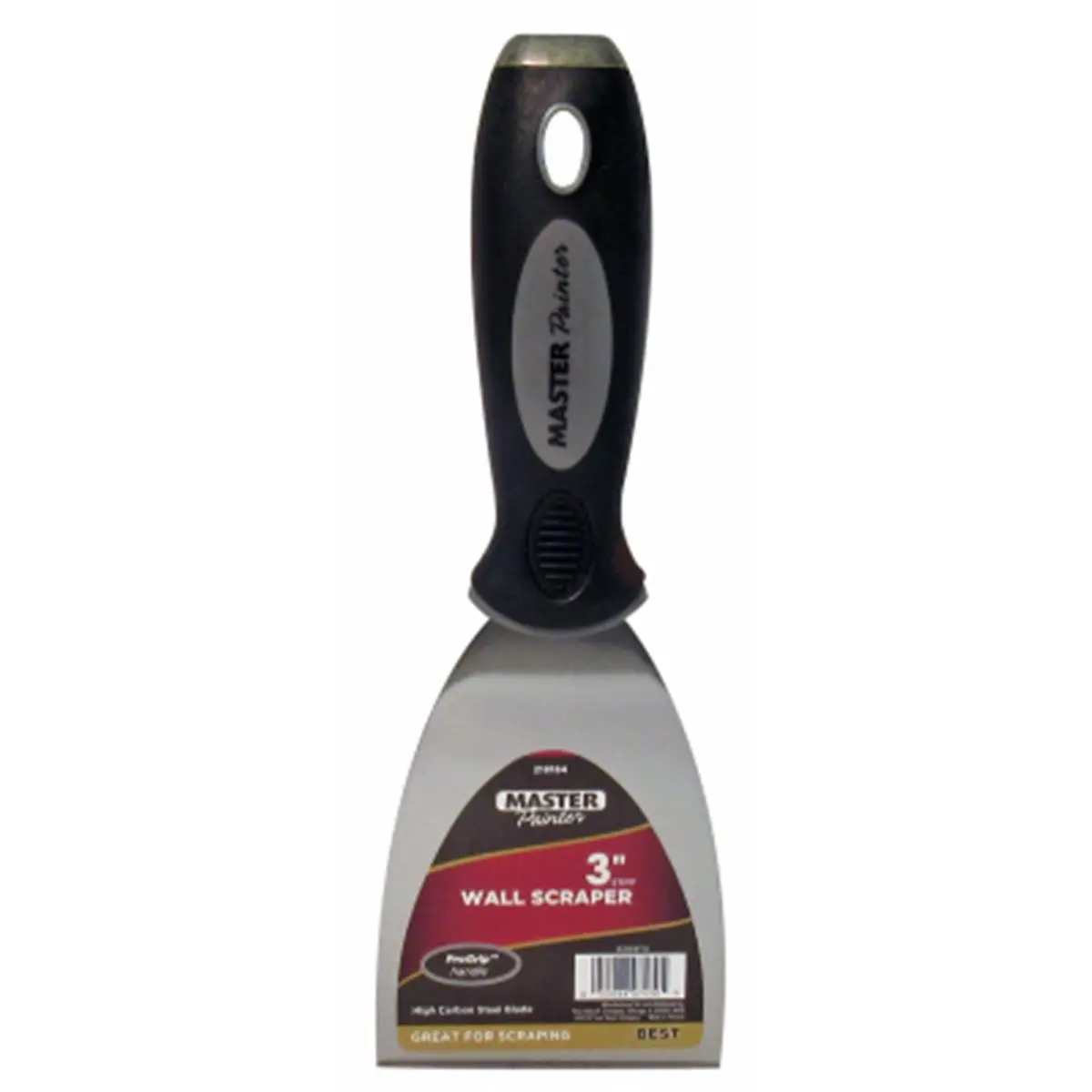 212 MAIN Red Devil 218184 3 in. Master Painter Stiff Blade Wall Scraper, Ideal for Scraping Walls, Scrapes Walls