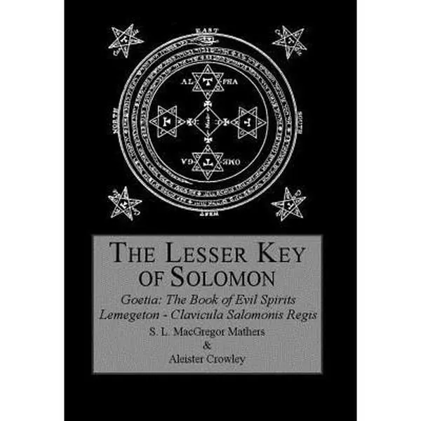 The Lesser Key of Solomon Grimoire - Aleister Crowley, Hardcover, Occultism, Rituals, Spells