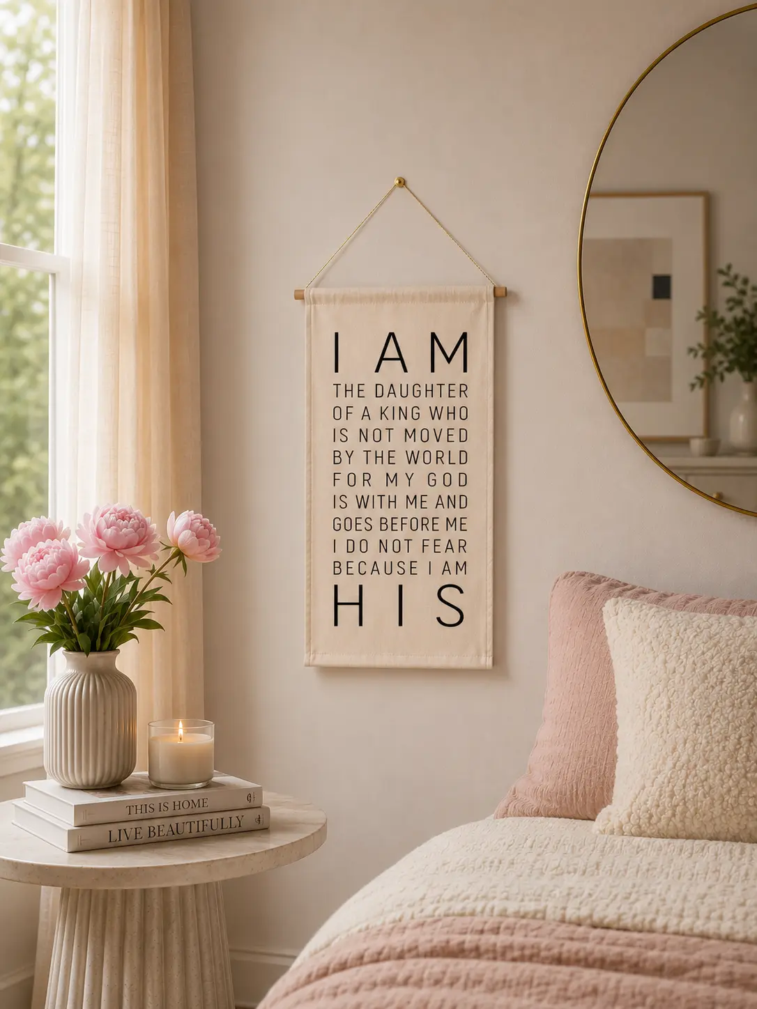 I am the daughter of a King | Hanging Banner