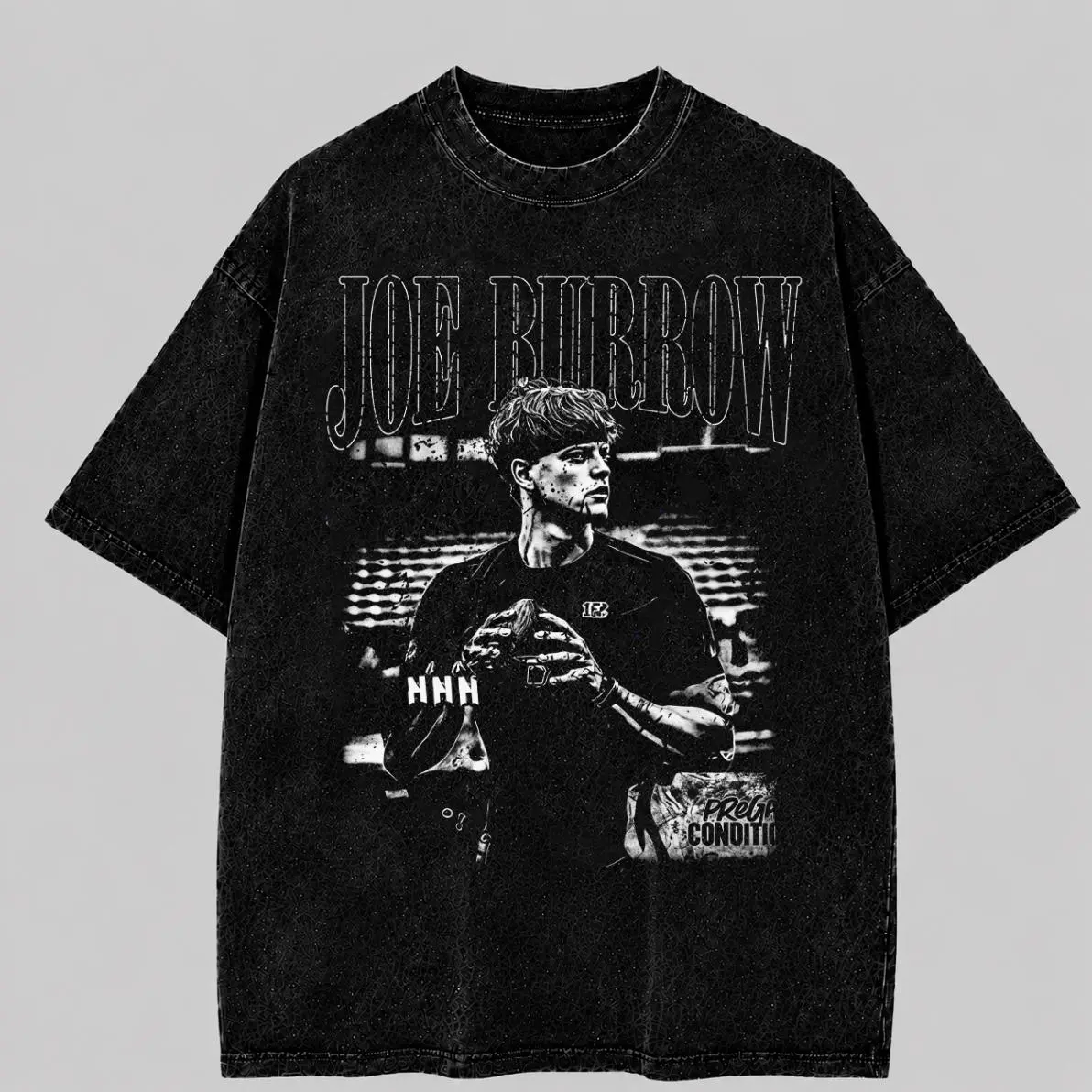 Joe Burrow Vintage 90s Football Graphic Shirt, Retro Washed Sports T-Shirt, Unisex American Football Game Day Tee, Autograph Hoodie, Classic Streetwear Hoodie Sweatshirt, Fan Gift for Him Her