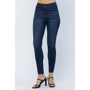 Judy Blue High Waist Pull-On w/ Front + Back Patch Pockets Skinny Denim 88539 judy blue, Love, Leggings