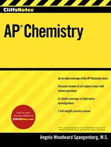 USED-Cliffsnotes AP Chemistry by Spangenberg, Angela Woodward (Paperback)