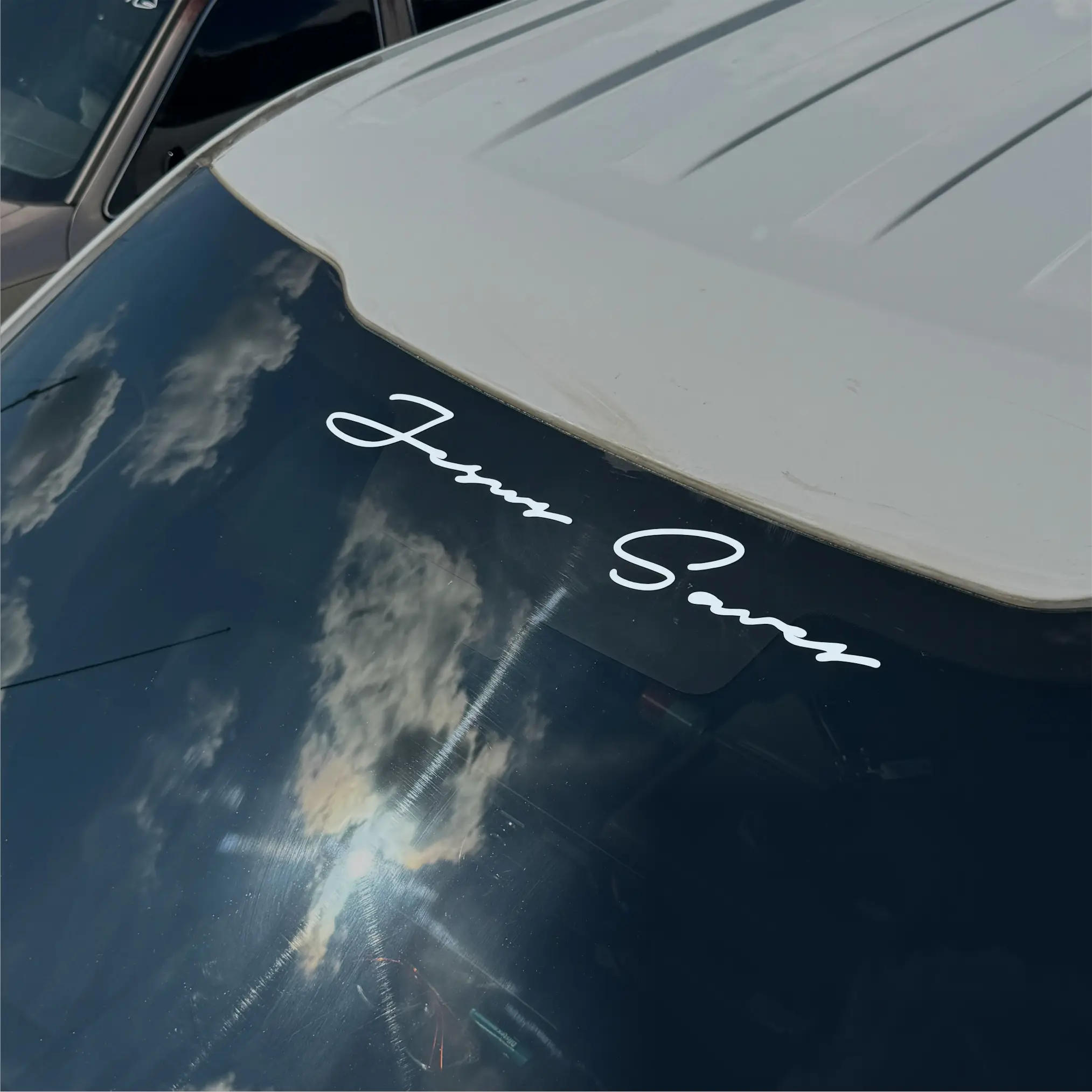 Jesus Saves Decal - High Quality Outdoor Vinyl