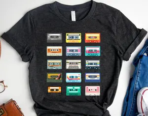 Cassette Tape Comfort Colors Shirt | 80S 90S Retro Vintage Graphic Tee | Analog Music Lover Gift | Pop Culture