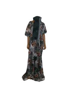 Matching Baati with Gabasaar 2-Piece Set Everyday Modesty