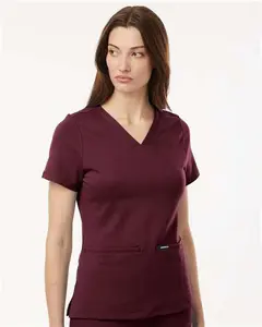 Jaanuu W30003 Women's Cesi Ultrasoft Scrub V-Neck Top
