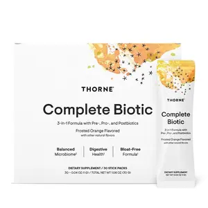Thorne Complete Biotic | 3-in-1 Formula with Pre-, Pro-, and Postbiotics Thorne Complete Biotic | 3-in-1 Formula with Pre-, Pro-, and Postbiotics