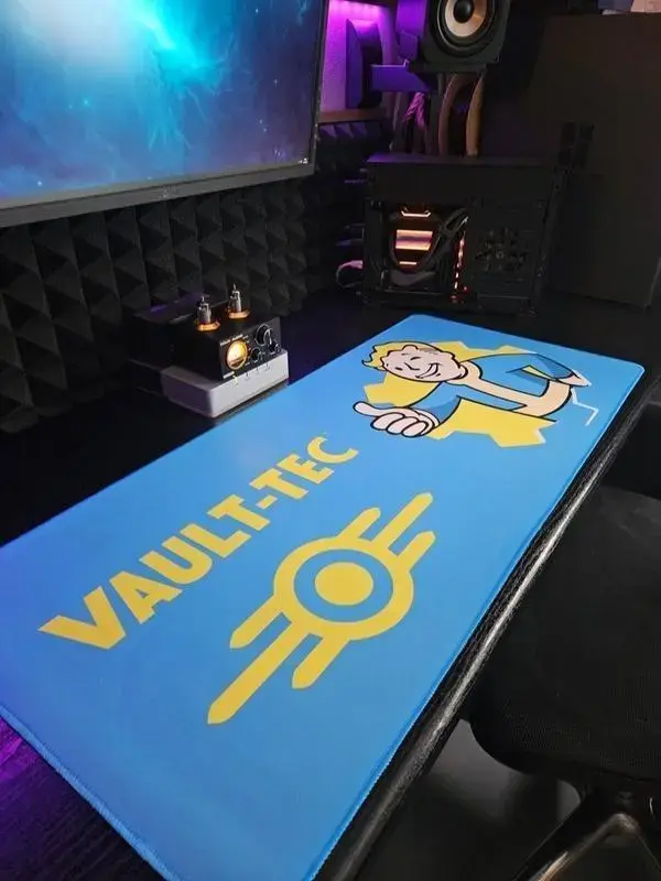 Fallout Game Vault Tec Muismat Bureaumat Desk Mat Mouses Pad