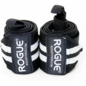 Rogue Fitness Wrist Wraps, Short 12", Black, Power/Weight Lifting