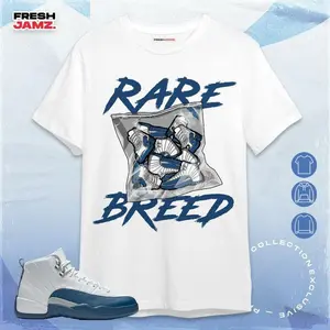 AJ 12 French Blue Rare Breed Inside Unisex Shirt, Hoodie, Sweatshirt To Match Sneaker