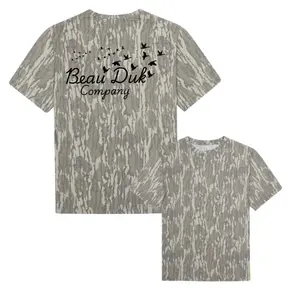 The Migration Washed Bottomland Tee , Style T Shirt 3D Mossy Oak Camo, Hunting Camo 3D T Shirt, Gift For Men, For Dad, 3D Camo