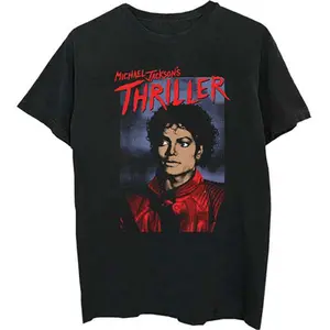 Thriller Pose Slim Fit T-Shirt Vintage 90s Style Unisex Tee, Retro Music Fan Gifts