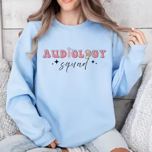 Audiology Sweatshirt / Short Sleeve T-SHIRT  , Ear Nose Throat Nurse Shirt, Hearing Specialist , ENT Doctor Tee, Otorhinolaryngology & Audiologist Squad