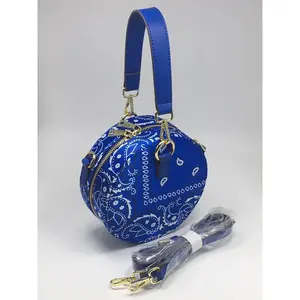 BOHO: CIRCLE BANDANA PURSE