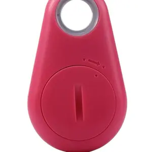 GPS Bluetooth tracker, anti-lost tag and automatic alarm/pet/child finder for most Bluetooth-enabled electronic devices (pink)