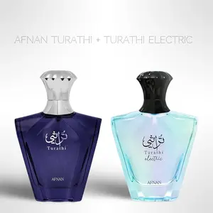 Turathi Duo Bundle – Turathi Blue + Turathi Electric – 2 x 100ml Eau de Parfum – Long-Lasting Sophisticated Fragrance Set for Men