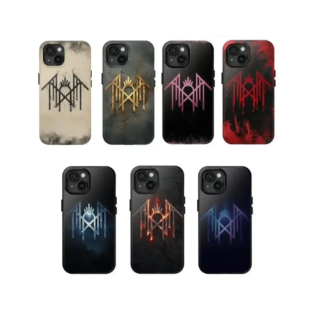 Sleep Token Logo Phone Case - Compatible Suitable for iPhone 17/16/15/14/13/12/11 Pro Max/Plusand Samsung Galaxy S23-25, shock-absorbing