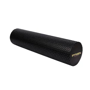 Fitizen Foam Roller - Large - 24 x 6 inches - Muscle Massage Rehab Stiff Back Pain Physical Therapy Deep Tissue Firm Exercise Equipment Home Gym Stress Yoga Pilates for The Fit Citizen by FitNation